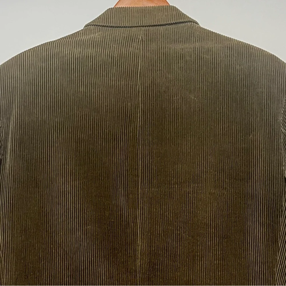 J.D. Christopher Corduroy‎ Blazer Mens 44R Brown Sport Coat Y2K Preppy 90s
